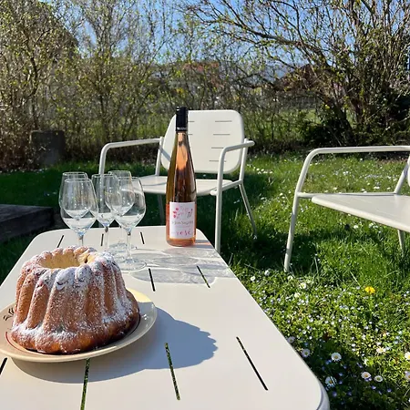 Semesterbostad Maison Des 5 Cepages - Chez Vigneron - Jardin Terrasse Et Parking Mittelwihr