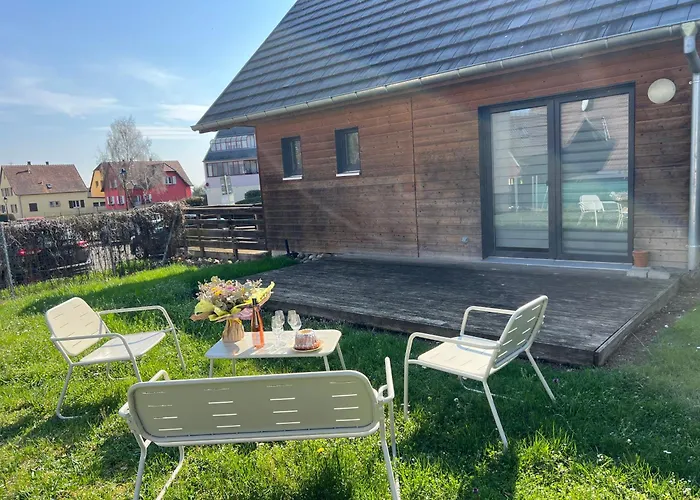 Maison Des 5 Cepages - Chez Vigneron - Jardin Terrasse Et Parking Semesterbostad Mittelwihr