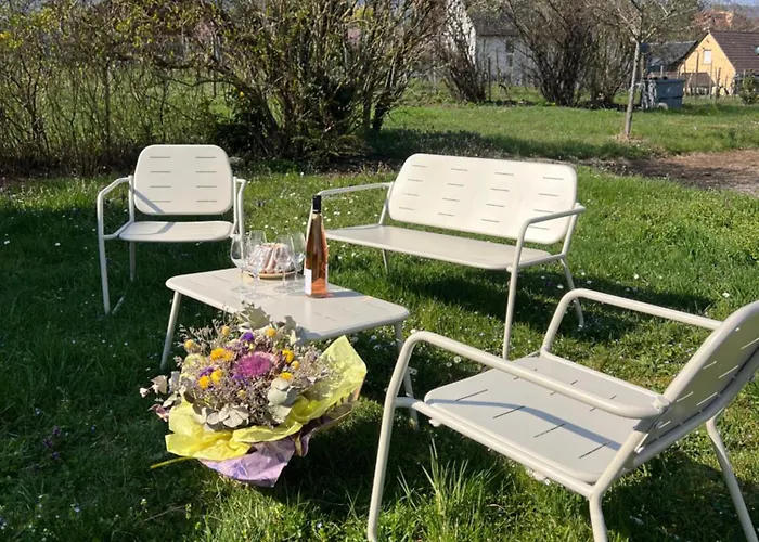 Maison Des 5 Cepages - Chez Vigneron - Jardin Terrasse Et Parking Semesterbostad Mittelwihr